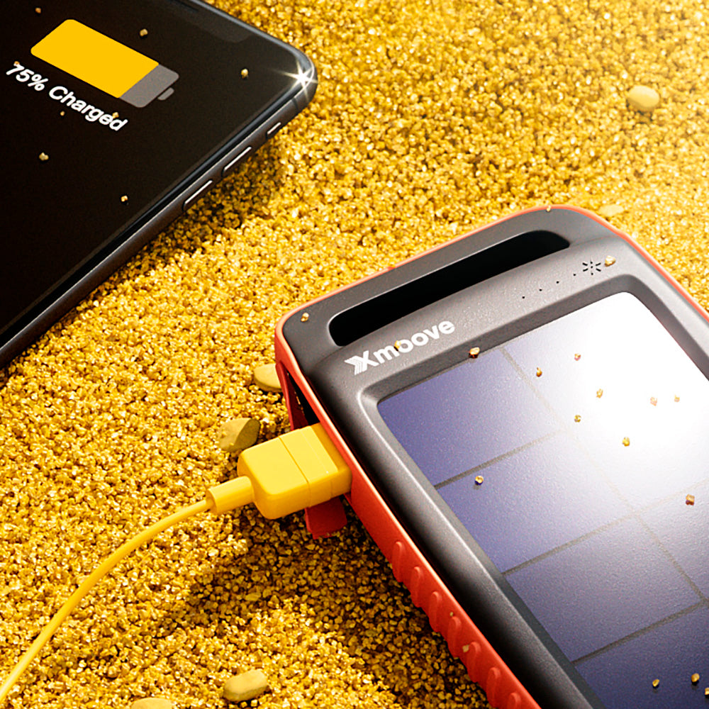 XMOOVE - Batteria Solare Solargo Pocket 15000 mAh